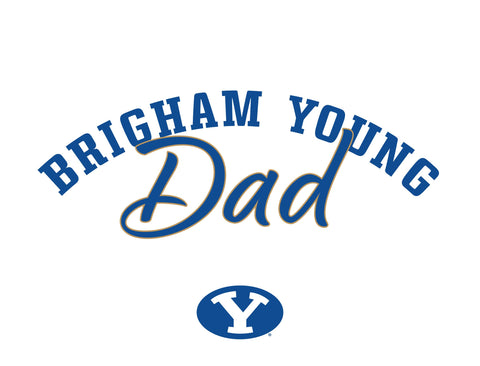 Brigham Young Dad Yardsy Sign yard sign