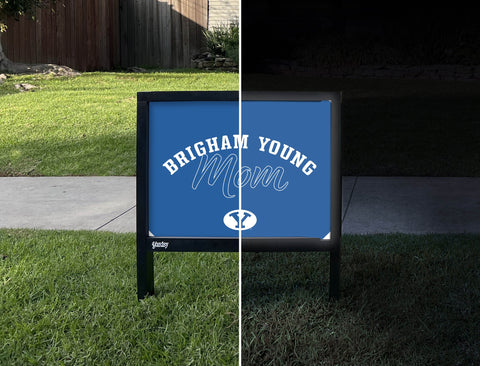 Brigham Young Mom Yardsy Sign yard sign