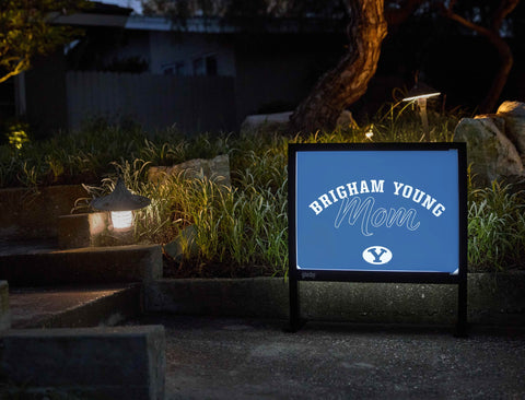 Brigham Young Mom Yardsy Sign yard sign