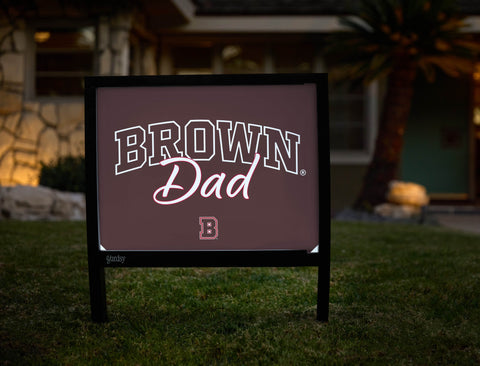 Brown Dad Yardsy Sign yard sign