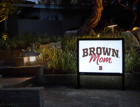 Brown Mom Yardsy Sign yard sign