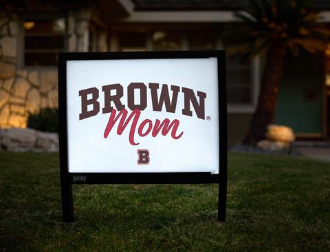 Brown Mom Yardsy Sign yard sign