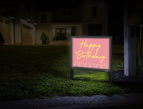 Candle Birthday Mailbox