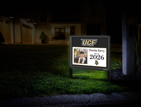 Central Florida Graduate Custom Yardsy Sign yard sign