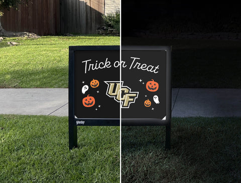 Central Florida Halloween Trick Or Treat Yardsy Sign yard sign