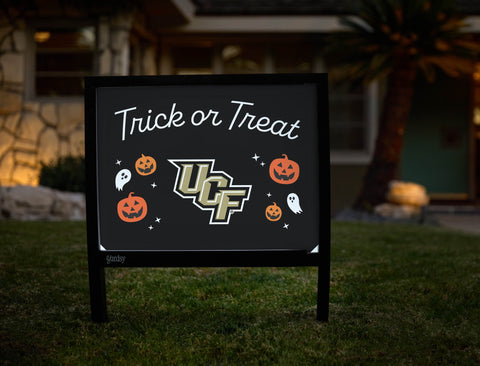 Central Florida Halloween Trick Or Treat Yardsy Sign yard sign