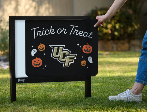 Central Florida Halloween Trick Or Treat Yardsy Sign yard sign
