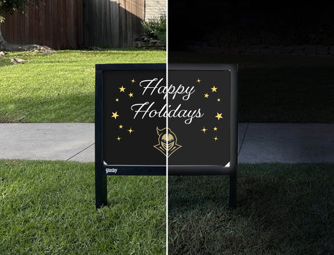 Central Florida Happy Holidays Yardsy Sign yard sign