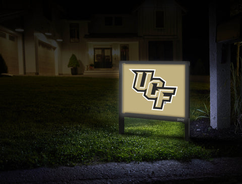 Central Florida Ucf Athletics Mark Gold Yardsy Sign Mailbox