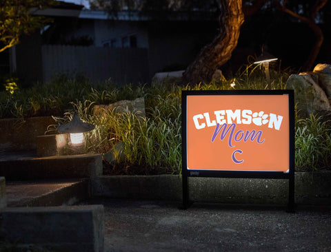 Clemson Mom Yardsy Sign yard sign