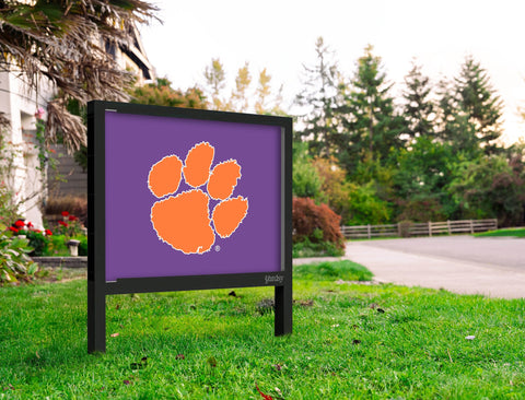 Clemson Paw Print Regalia V2 Yard