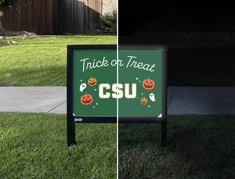 Colorado State Halloween Trick Or Treat Yardsy Sign yard sign
