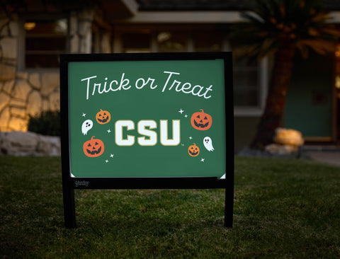 Colorado State Halloween Trick Or Treat Yardsy Sign yard sign