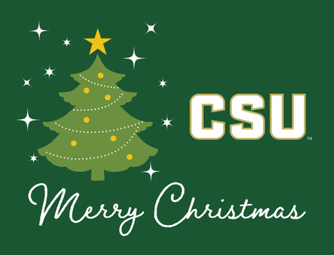 Colorado State Merry Christmas Yardsy Sign yard sign