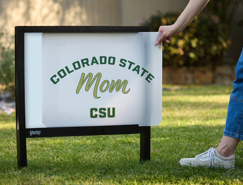 Colorado State Mom Yardsy Sign yard sign