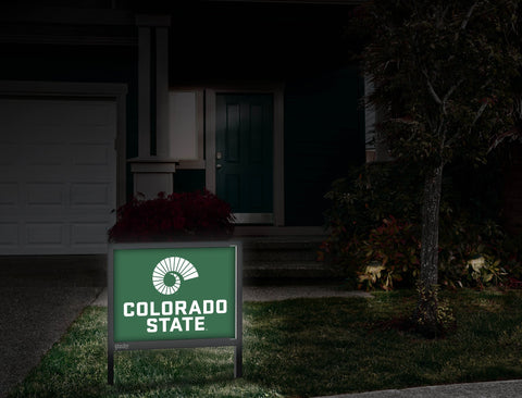 Colorado State Logo Green Yardsy Sign