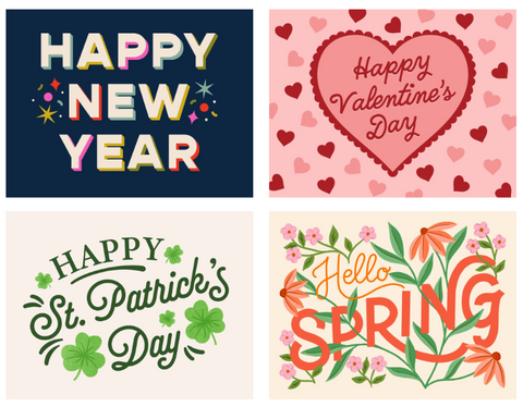 Color Pop Holiday Bundle (Inserts Only)