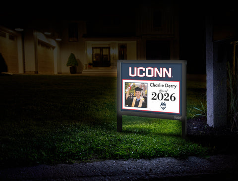 Connecticut Graduate Custom Yardsy Sign yard sign