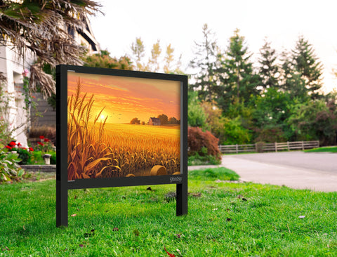 Cornfield At Sunset Country Yard Sign Yard