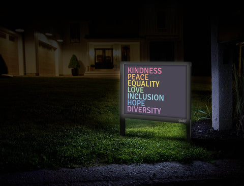 Diversity Yardsy Sign Mailbox
