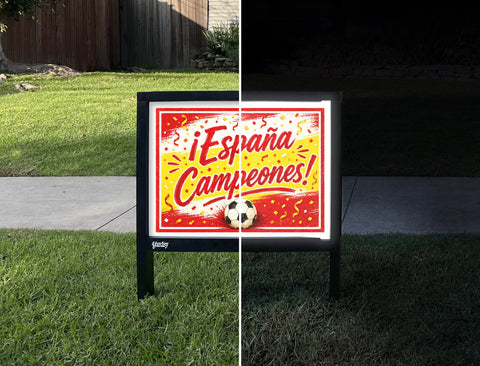 Espana Campeones Yardsy Sign yard sign