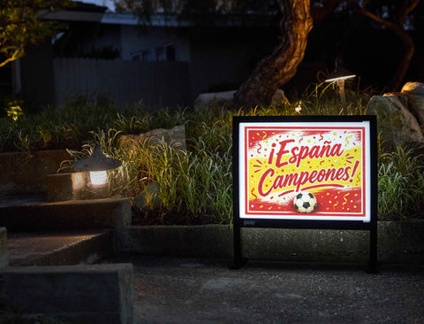 Espana Campeones Yardsy Sign yard sign