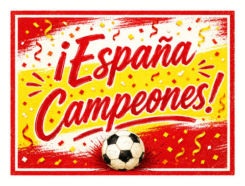 Espana Campeones Yardsy Sign yard sign