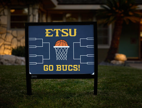 Etsu Basketball Yardsy Sign yard sign