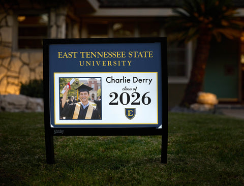 Etsu Graduate Custom Yardsy Sign yard sign