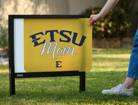Etsu Mom Yardsy Sign yard sign