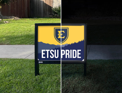 Etsu Pride Yardsy Sign yard sign