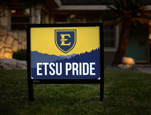 Etsu Pride Yardsy Sign yard sign