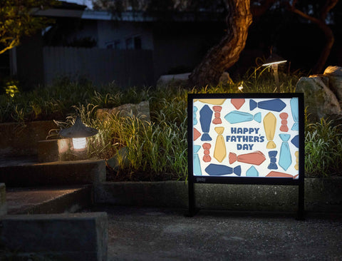 Father's Day Tie Yardsy Sign yard sign