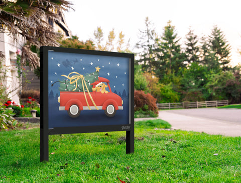 Fidos Tree Delivery Yardsy Sign Yard.Jpg