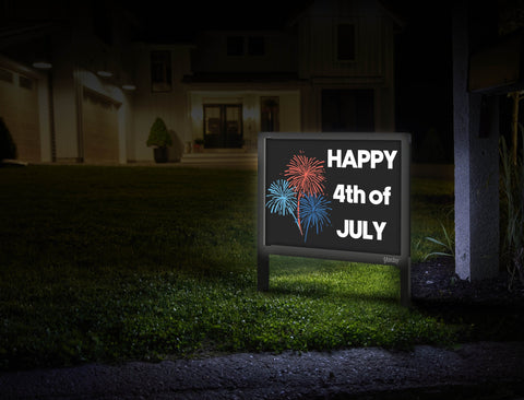 Fireworks July 4Th Mailbox