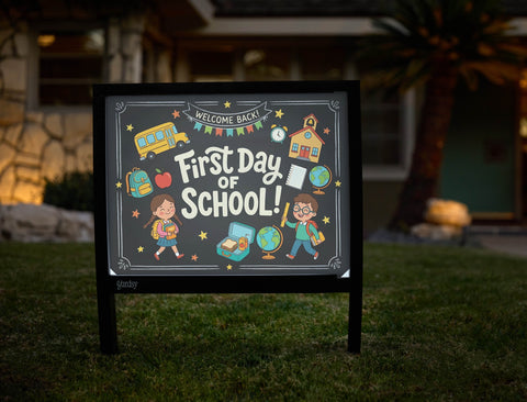 First Day of School Yardsy Sign yard sign
