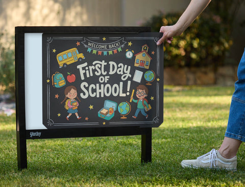 First Day of School Yardsy Sign yard sign