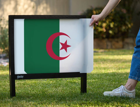 Flag Algeria Yardsy Sign yard sign
