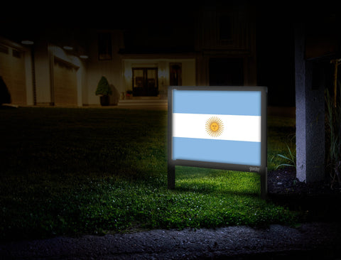 Flag Argentina Yardsy Sign Mailbox