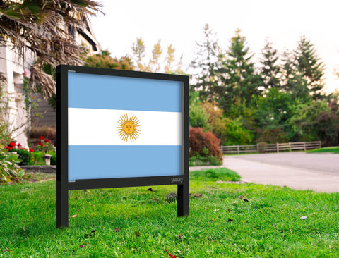 Flag Argentina Yardsy Sign Yard