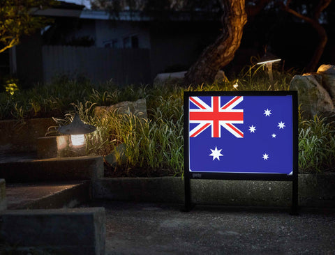 Flag Australia Yardsy Sign yard sign