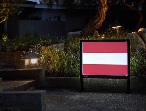 Flag Austria Yardsy Sign yard sign