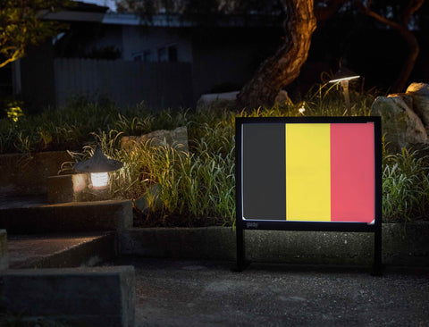Flag Belgium Yardsy Sign yard sign