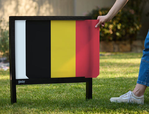 Flag Belgium Yardsy Sign yard sign