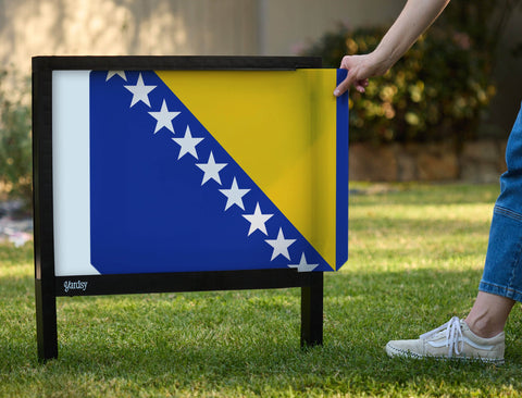 Flag Bosnia And Herzegovina Yardsy Sign yard sign