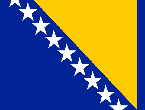 Flag Bosnia And Herzegovina Yardsy Sign yard sign