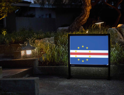 Flag Cape Verde Yardsy Sign yard sign