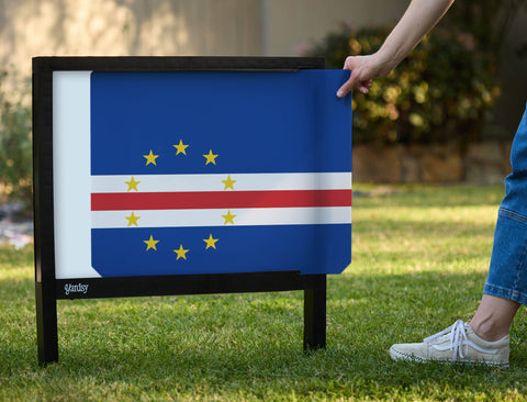 Flag Cape Verde Yardsy Sign yard sign