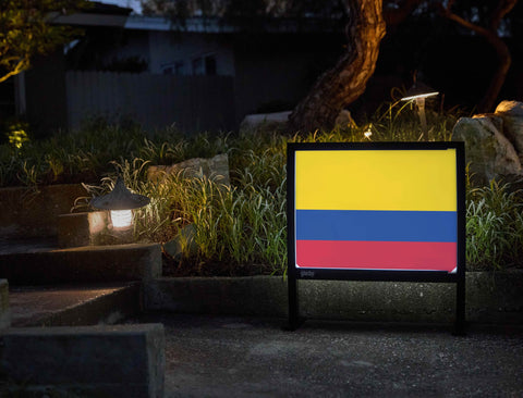 Flag Colombia Yardsy Sign yard sign