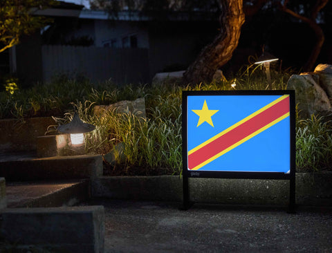 Flag Congo Yardsy Sign yard sign
